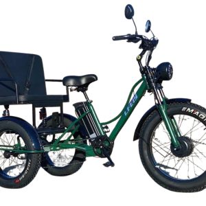 Adult Electric 3 Seat Trike Bicycle - E-Scooter Depot Nassau Bahamas